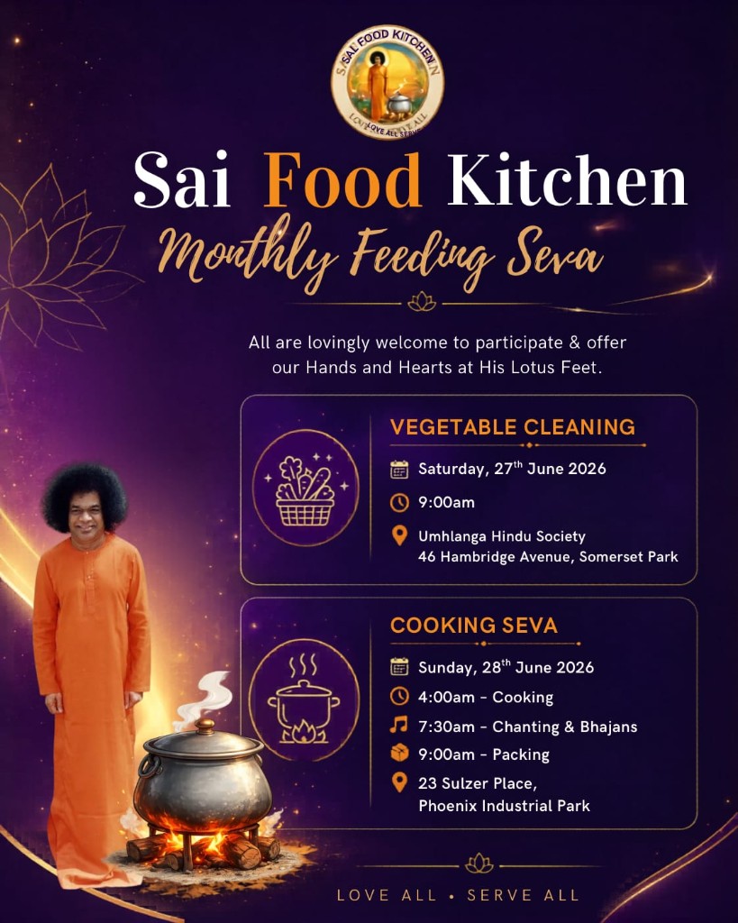 Sai Food Kitchen — Monthly Feeding Seva